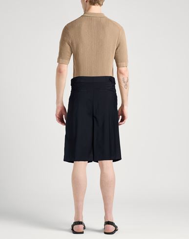 Man Shorts & Bermuda Shorts Midnight blue Size 30 Polyester, Wool, Elastane