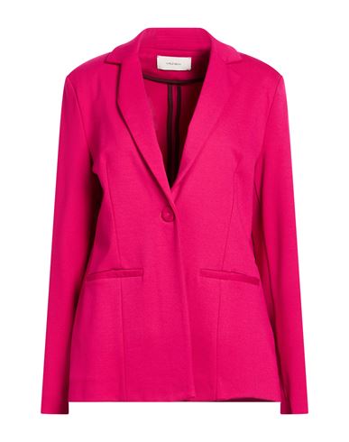 Malìparmi Woman Blazer Magenta Size 10 Viscose, Polyamide, Elastane