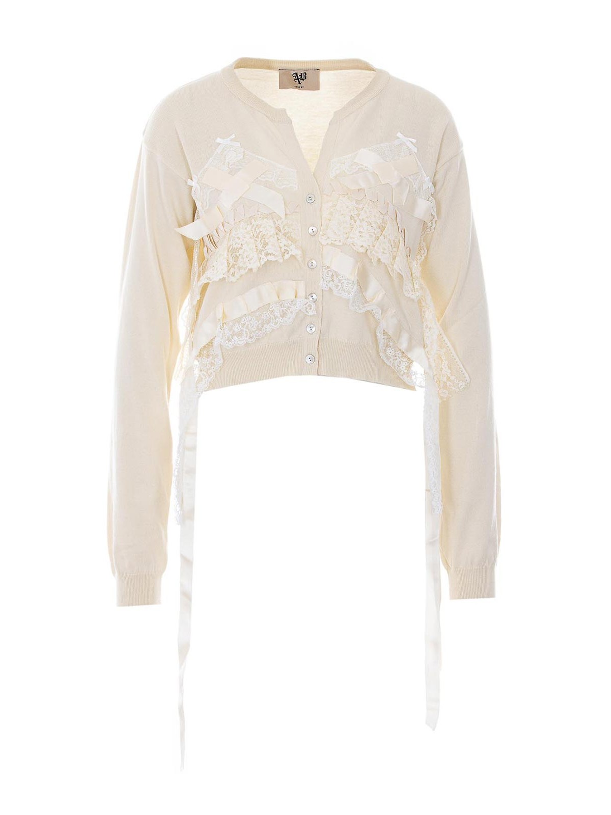 Fairy Milk White Angie Cardigan