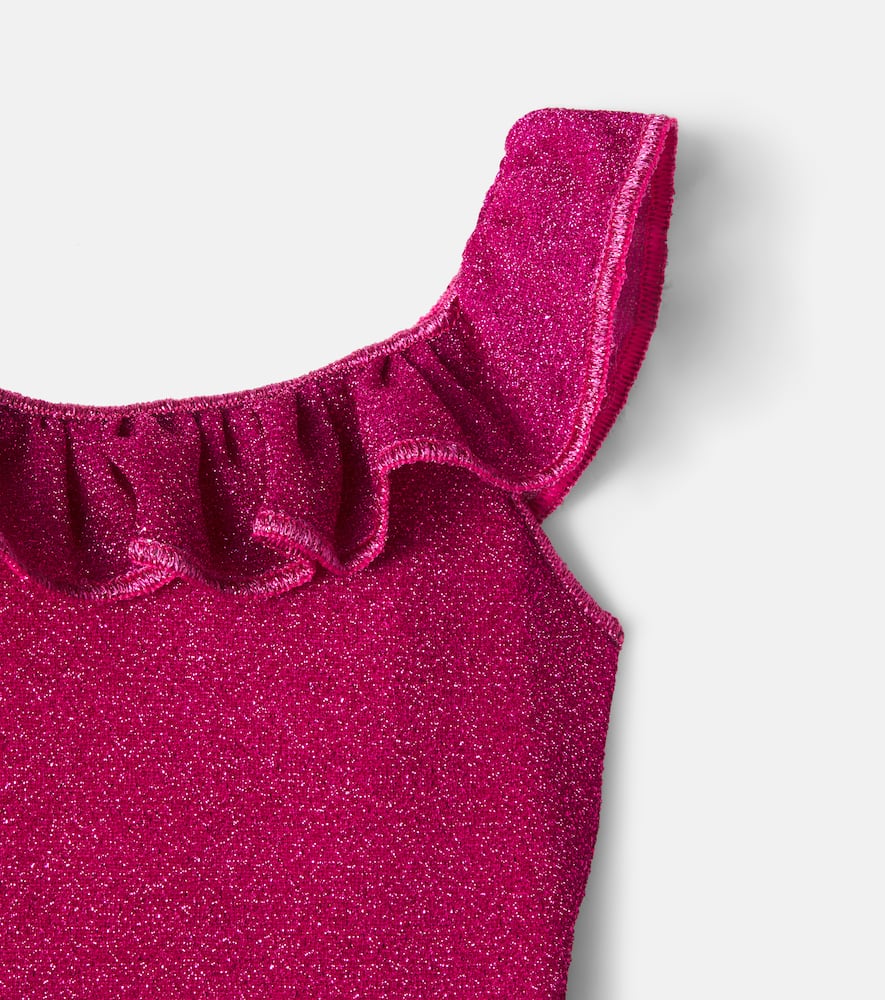 Oséree Kids Baby Lumière ruffled swimsuit