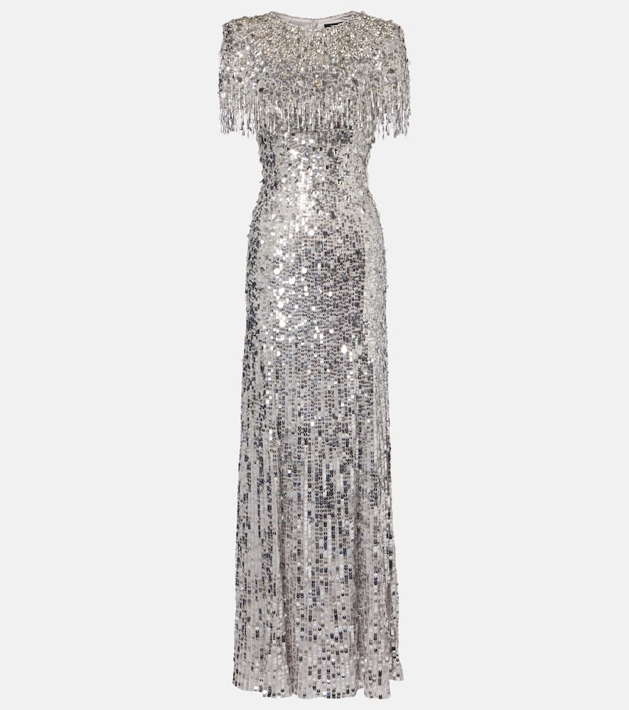 Eugenie sequined gown