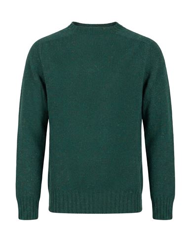 Man Sweater Green Size L Wool