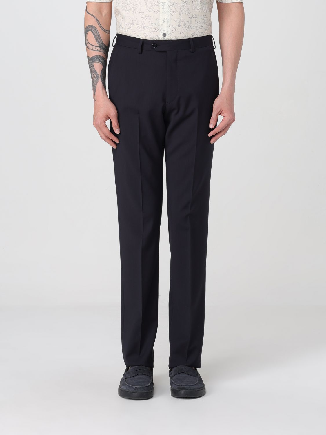 Suit EMPORIO ARMANI Men color Navy