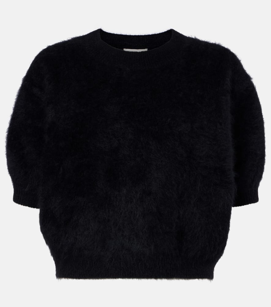 Juniper brushed cashmere top