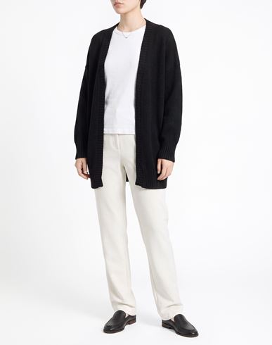 Woman Cardigan Black Size 8 Polyacrylic, Alpaca wool, Polyamide, Polyester