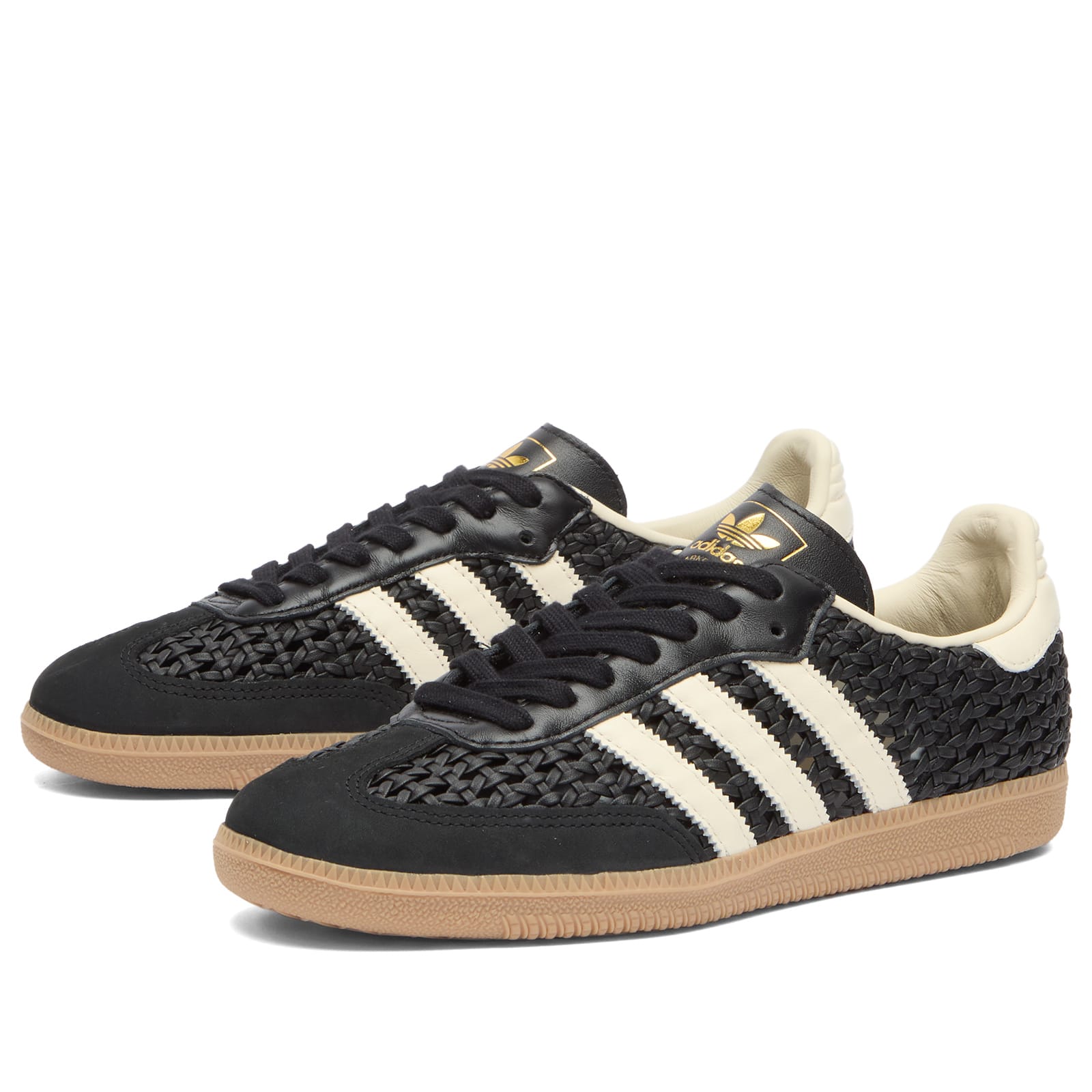 Women's Samba Og W Sneaker Core Black/Cream White/Gold Met