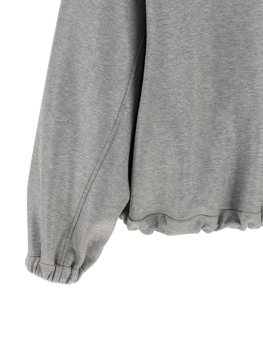Brunello Cucinelli - hooded bomber jacket zipper detail pocket