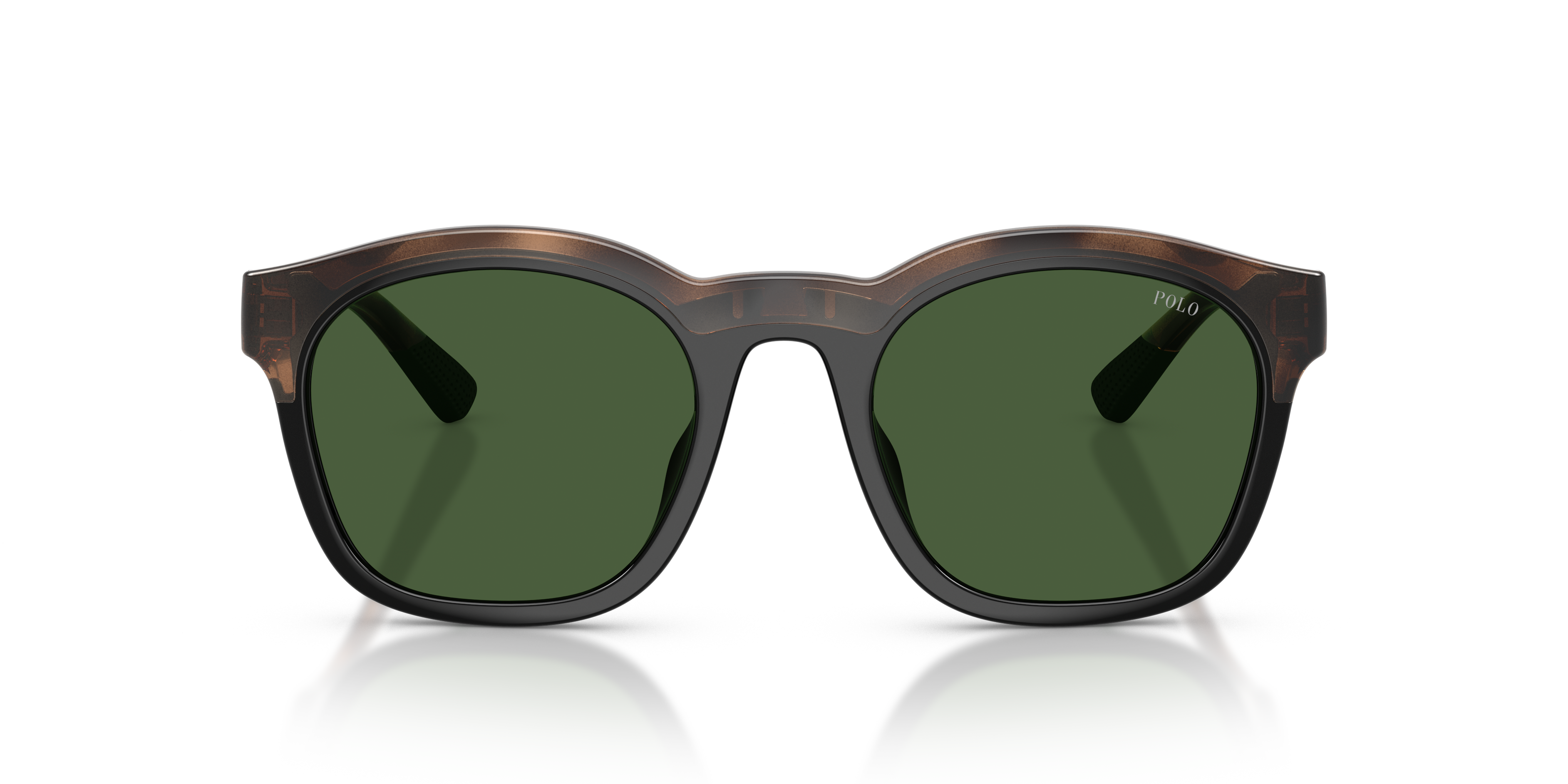Polo Ralph Lauren Hombre Polo Ralph Lauren PH4243U 607071 Gafas de sol Inyectado Negro Verde Cuadrada Norma
