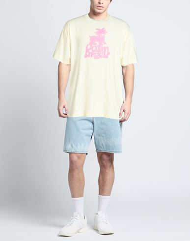 Man T-shirt Light yellow
