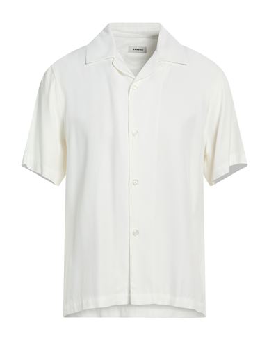 Man Shirt Off white Size XL Viscose