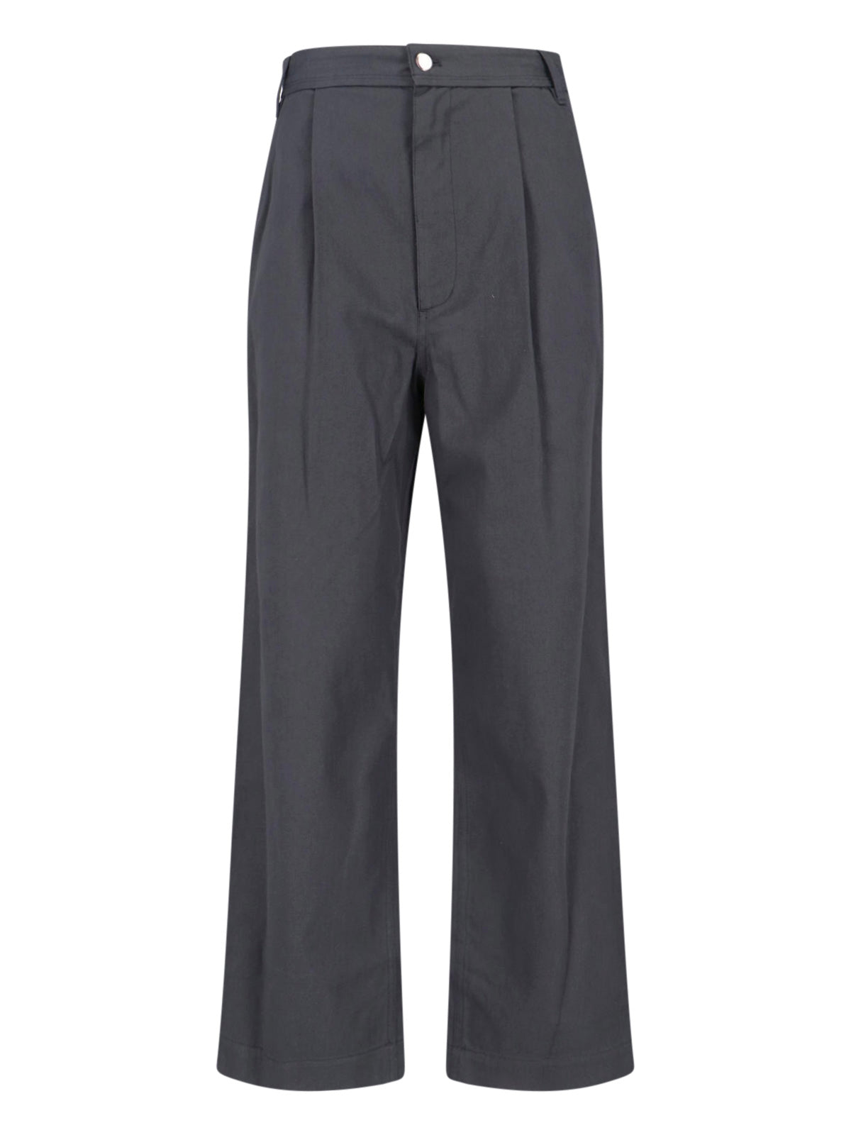 Low Rise Classic Cotton Trousers for Women
