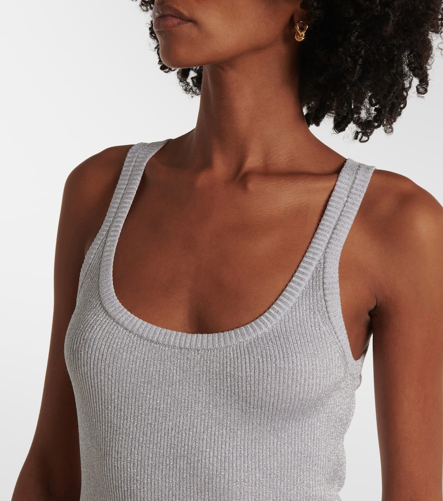 Lamé tank top