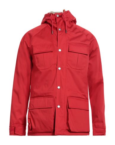 Man Overcoat Red