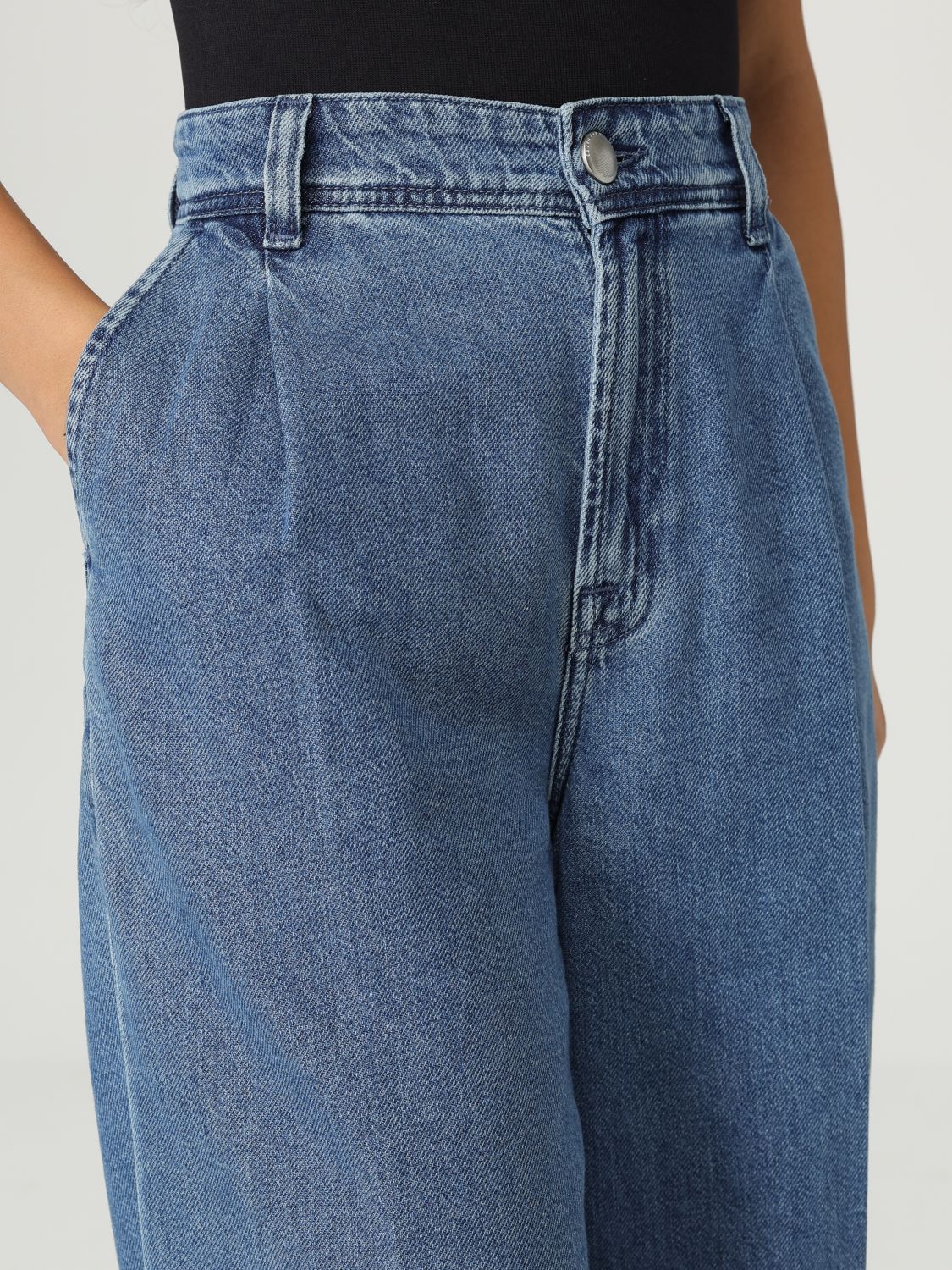 Jeans Woman color Denim