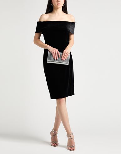 Woman Mini dress Black Size 6 Polyester, Elastane