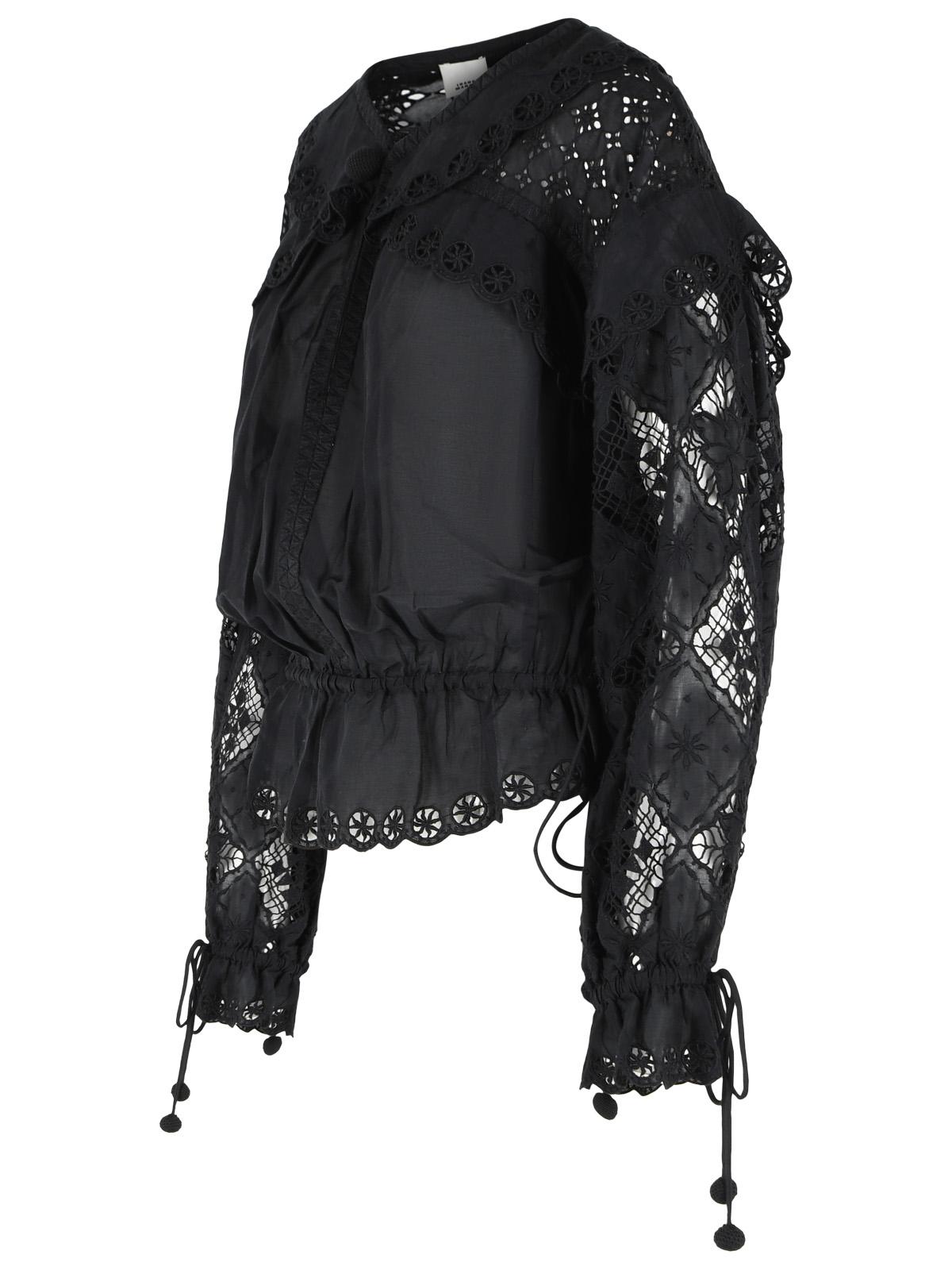 Isabel Marant Nowana Silk Blend Blouse