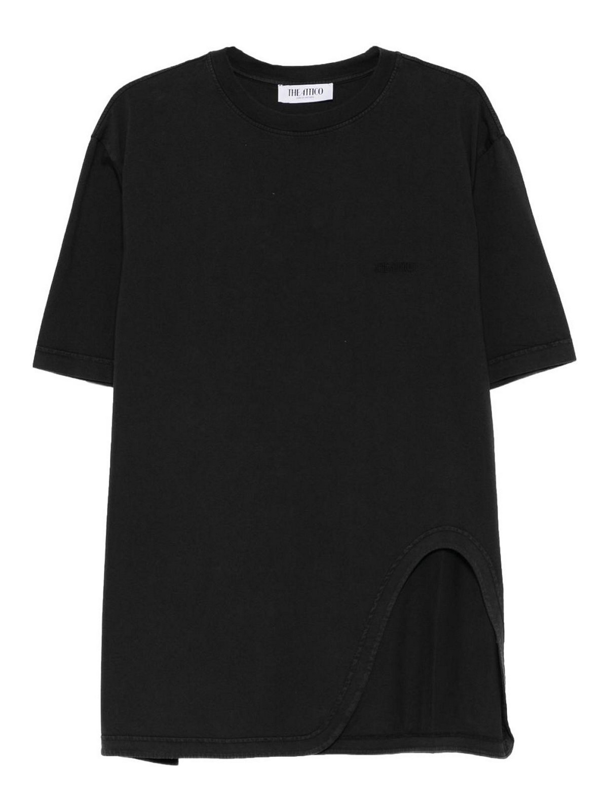 Asymmetric Cotton T-Shirt