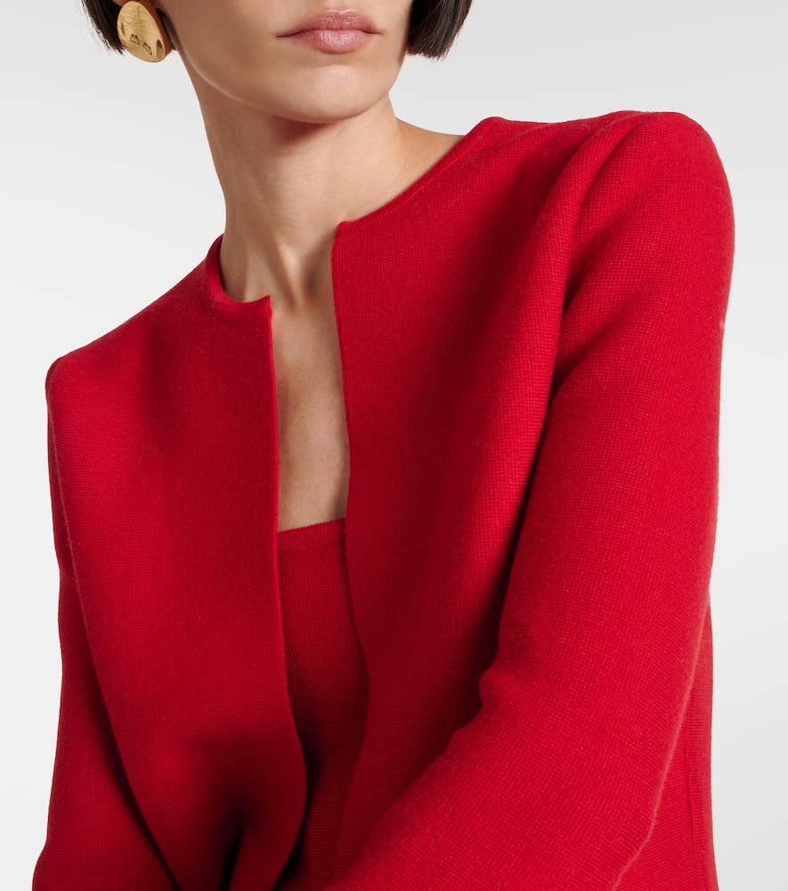 Katlin cropped wool jacket