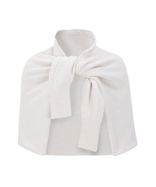Easy Bolero Cashmere Blended Cardigan