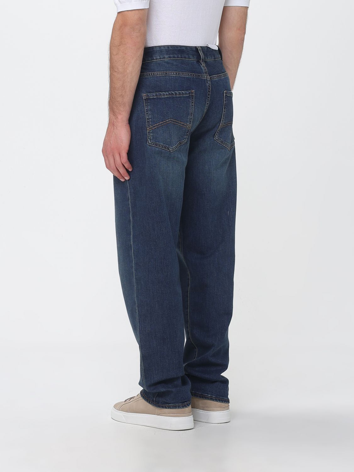 Jeans Men color Navy