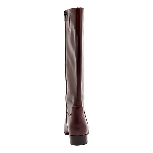 Pavla Leather or Suede Tall Boot - Wide - Black