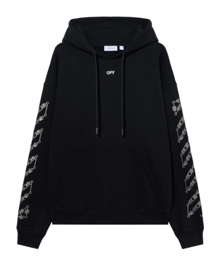 Chain Arrow Diagonal Skate Hoodie