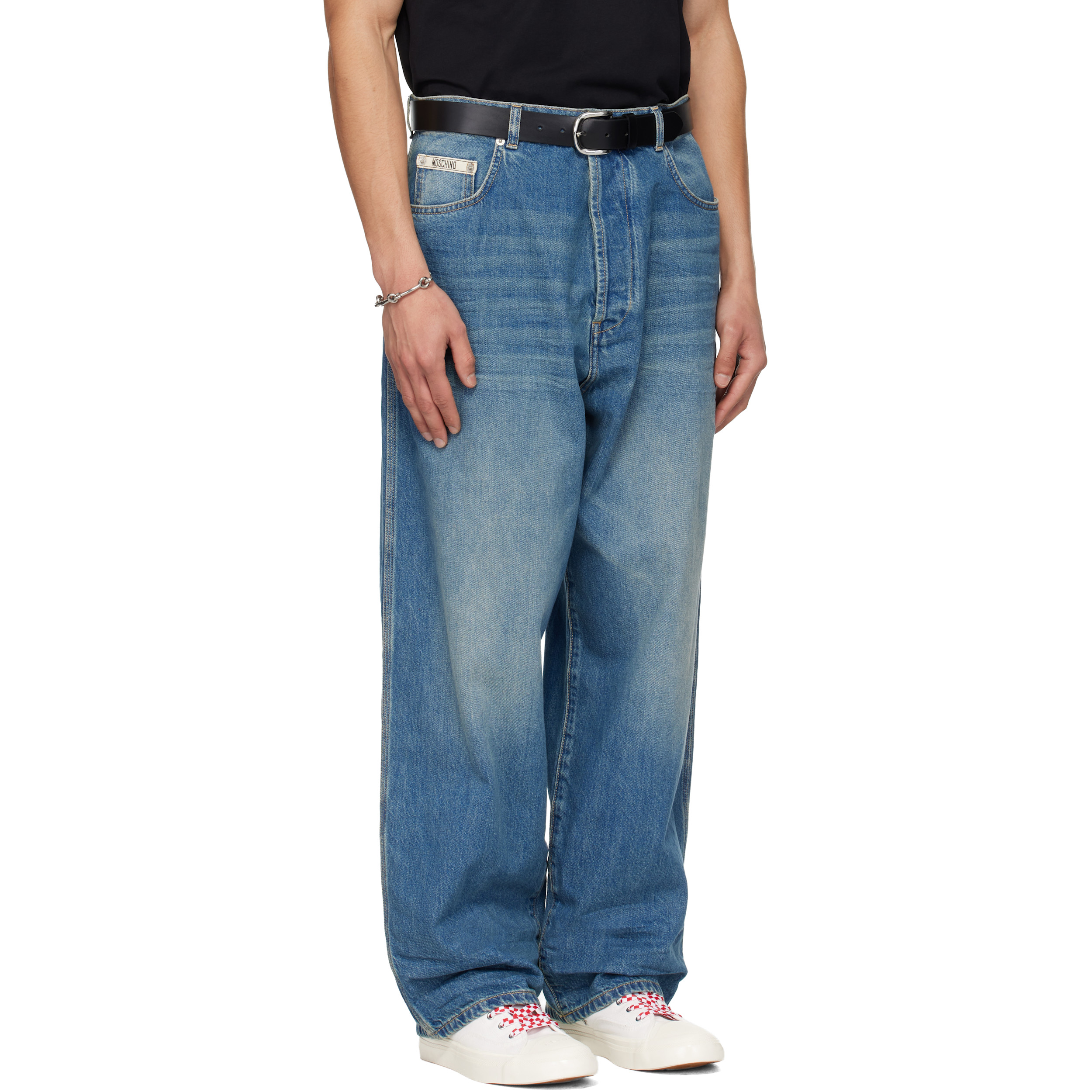 Blue Faded Jeans