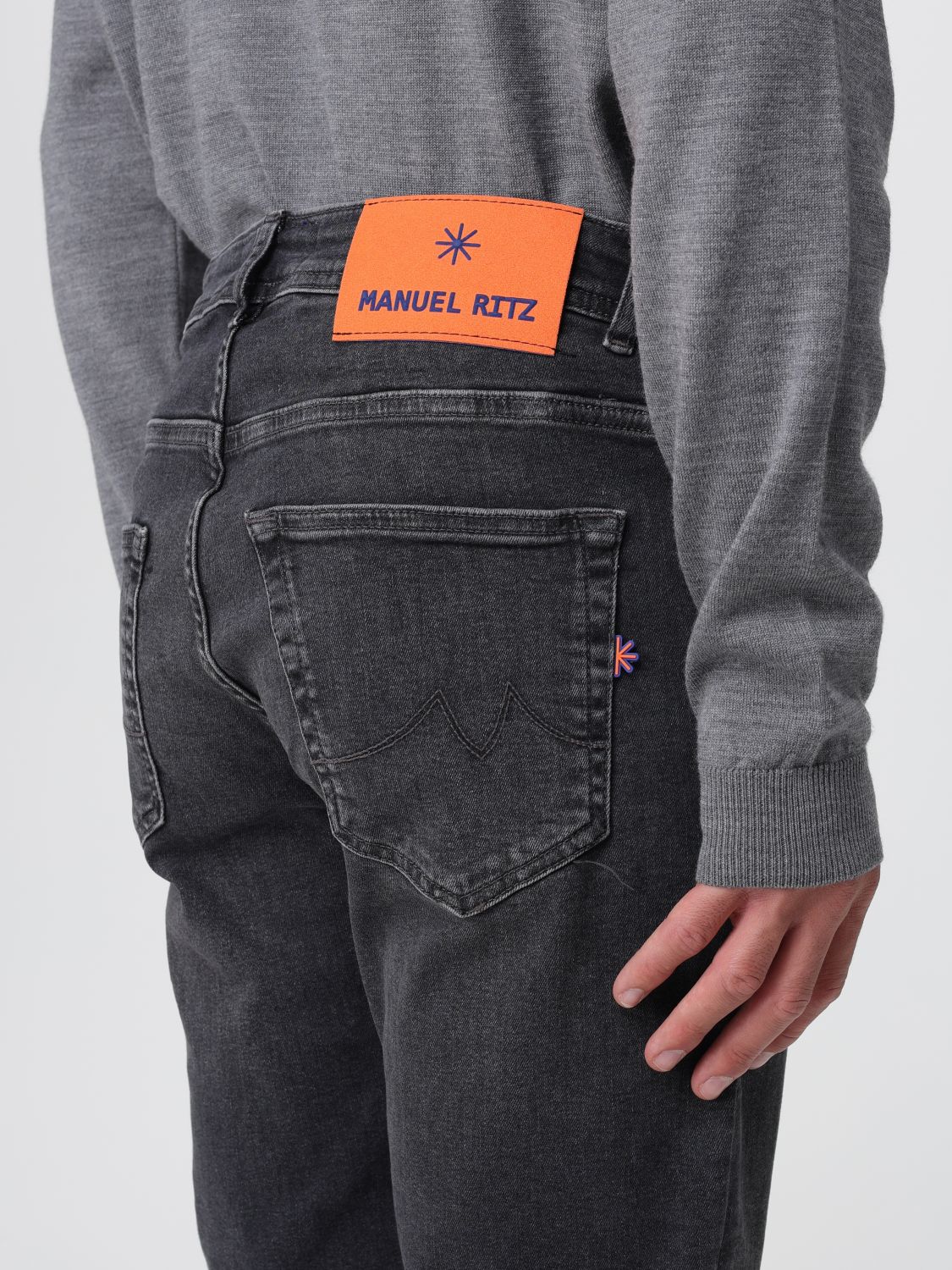 Jeans Men color Black