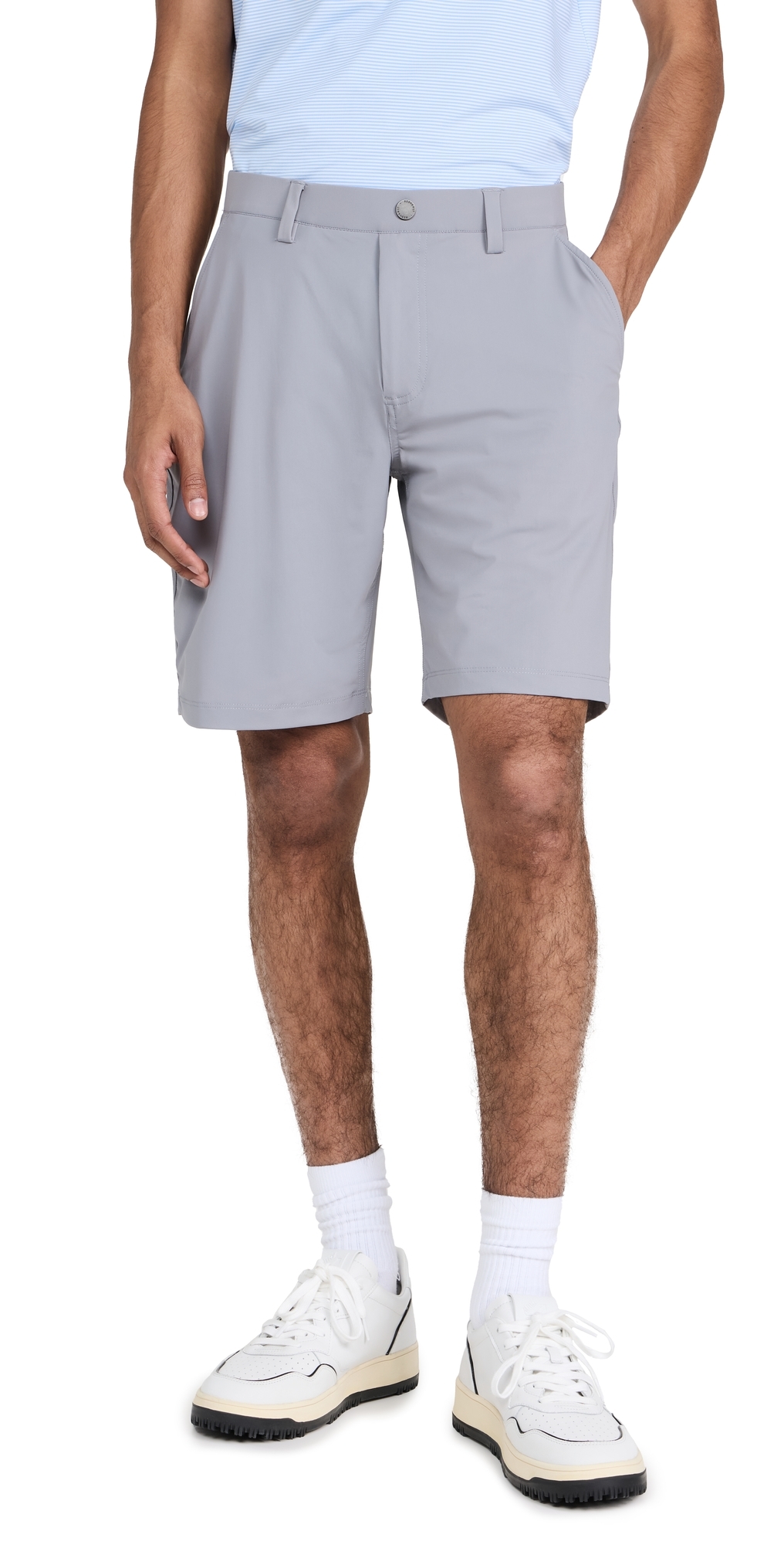 Hanover Pull On Shorts 9 Shadow