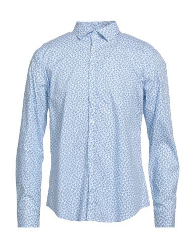 At. p.co Man Shirt White Size 14 ½ Cotton, Elastane