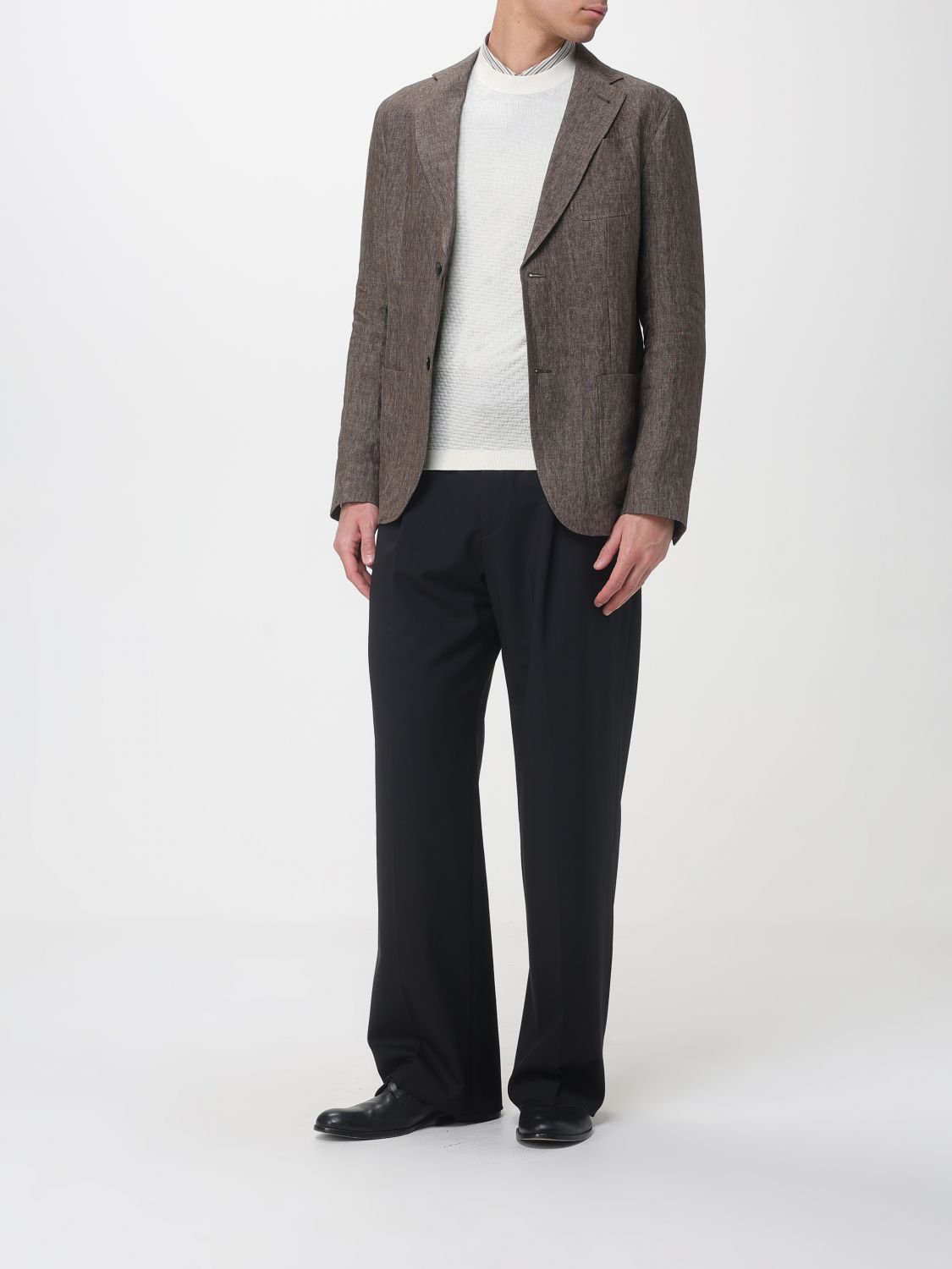 Blazer Men color Brown