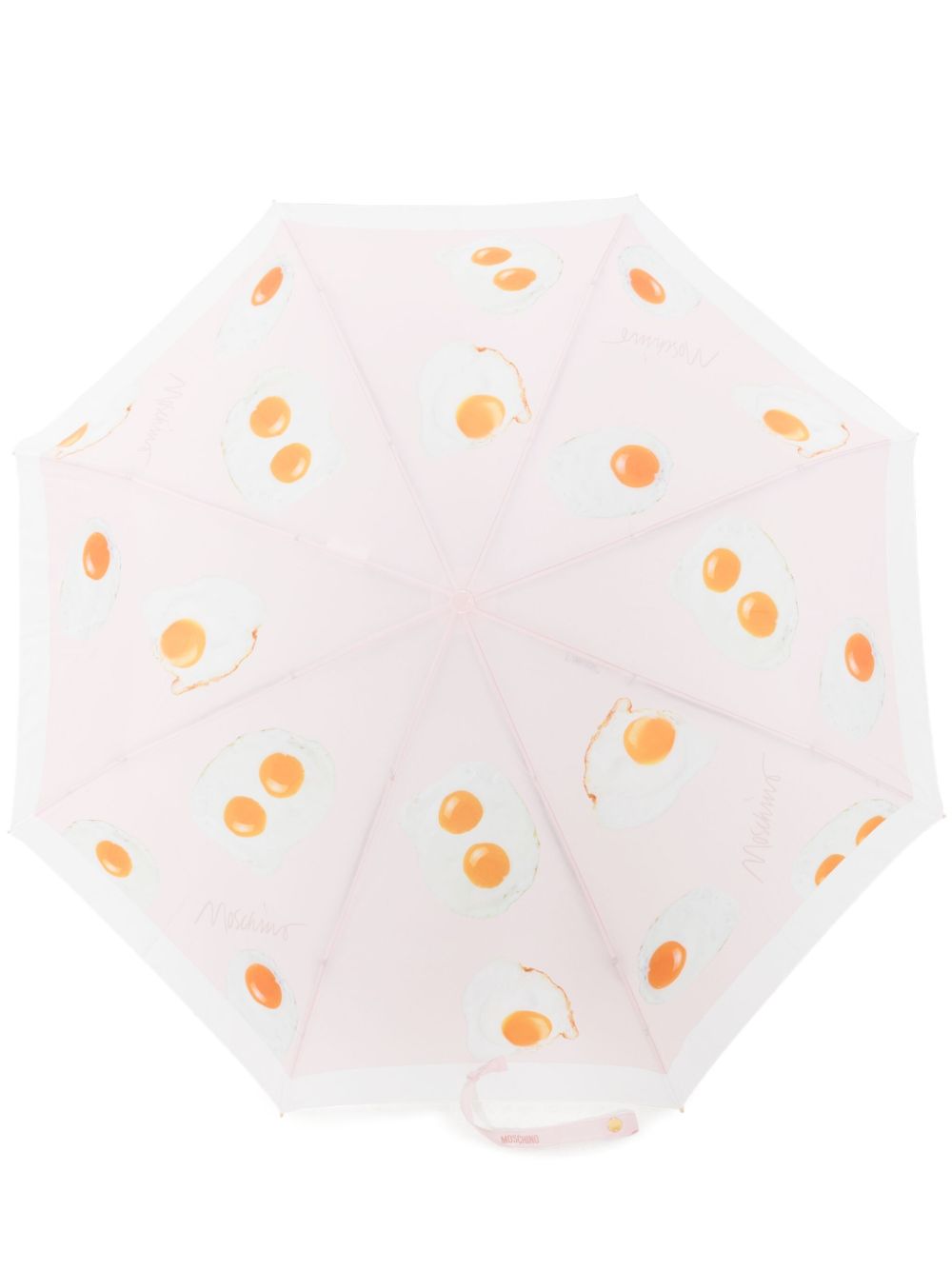 Graphic-print umbrella - Pink