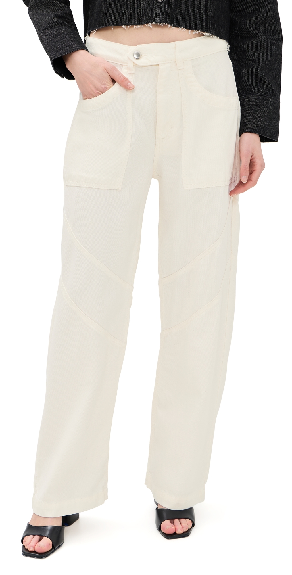 Lysa Jeans PT2041 White