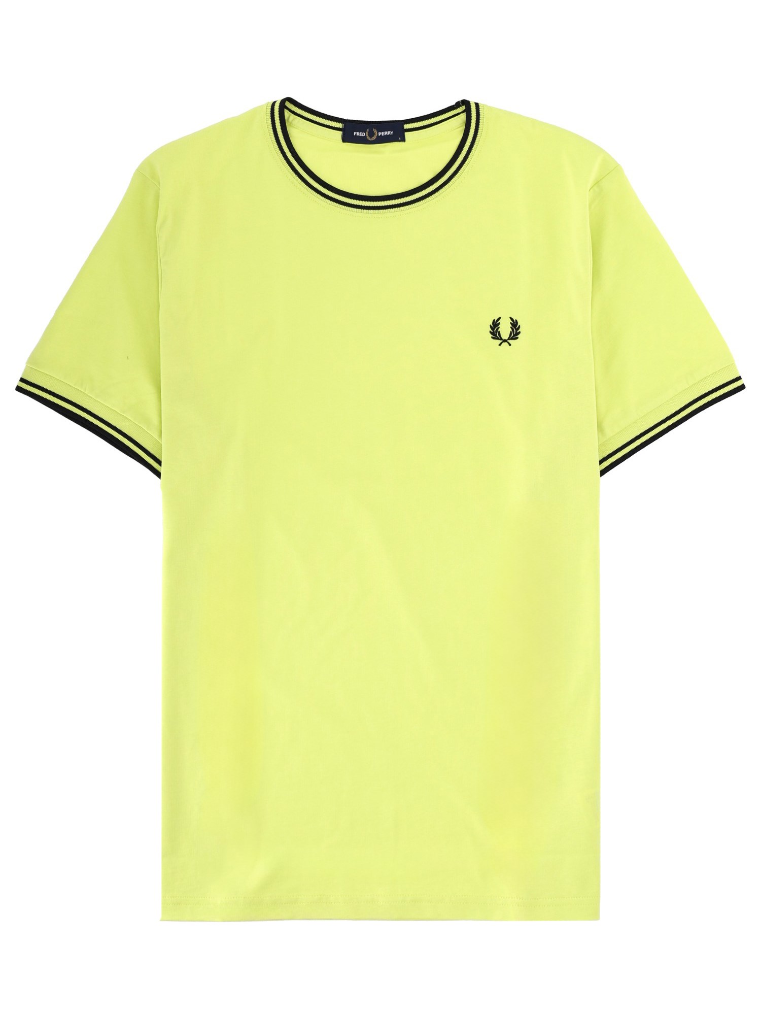 T-shirt con doppia riga