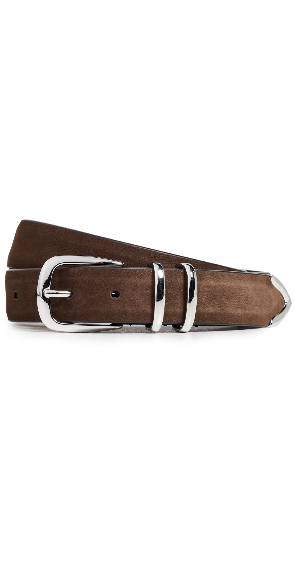 Simple Western Belt Brown M1
