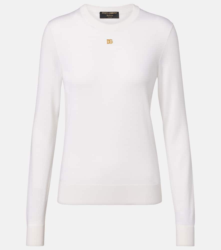 DG cashmere and silk sweater