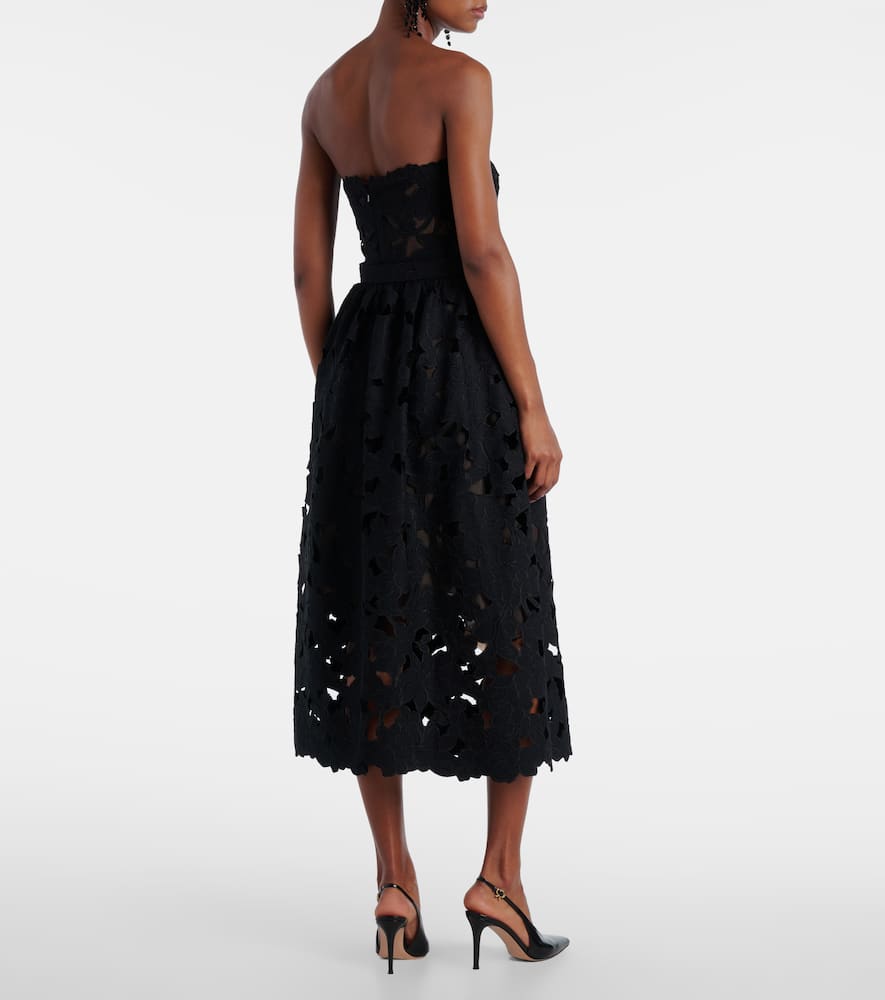 Lace bustier dress