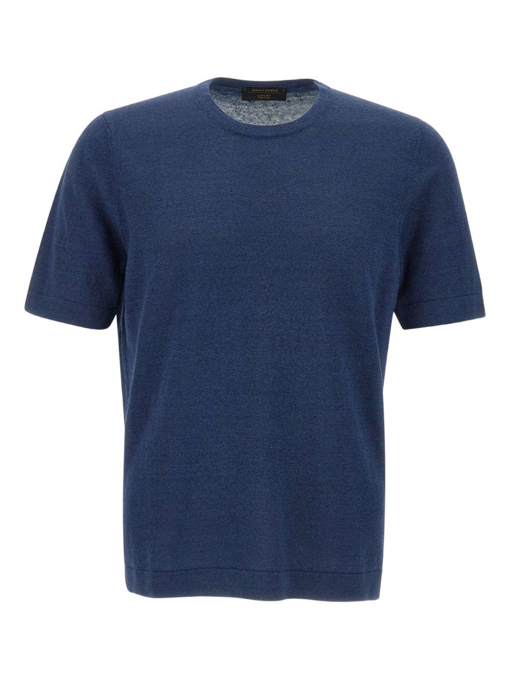 Gran Sasso fine-knit T-shirt - Blue