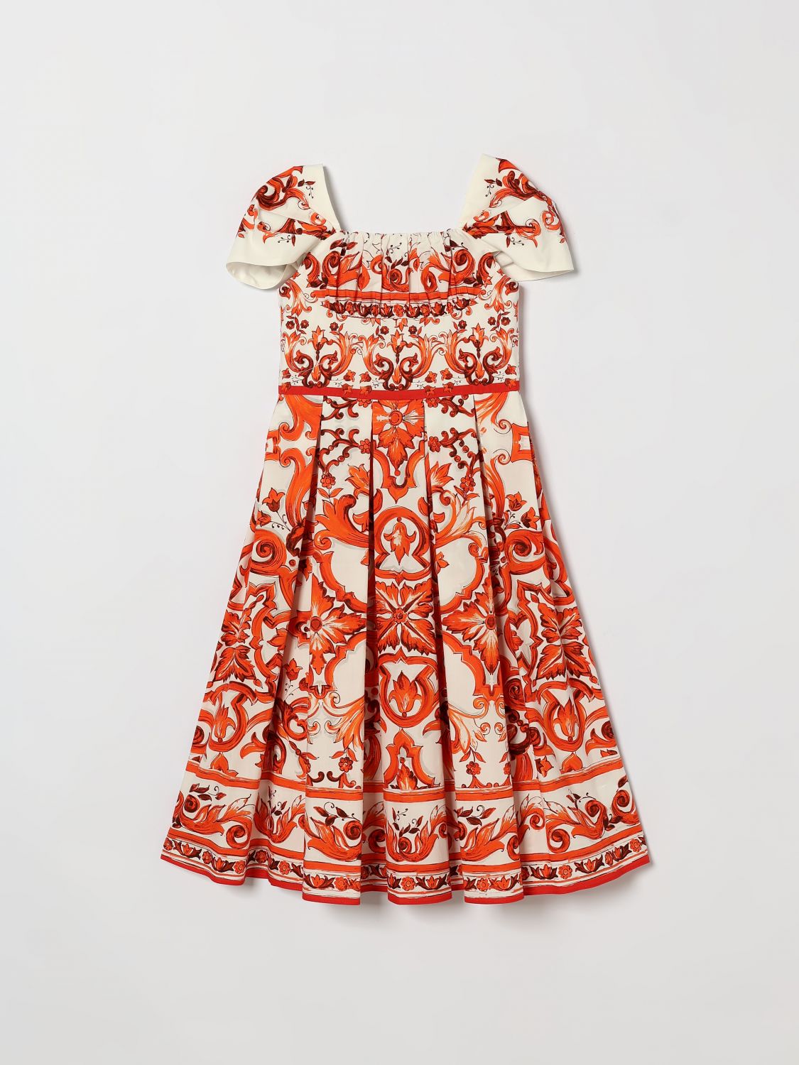 Dress Kids color Orange