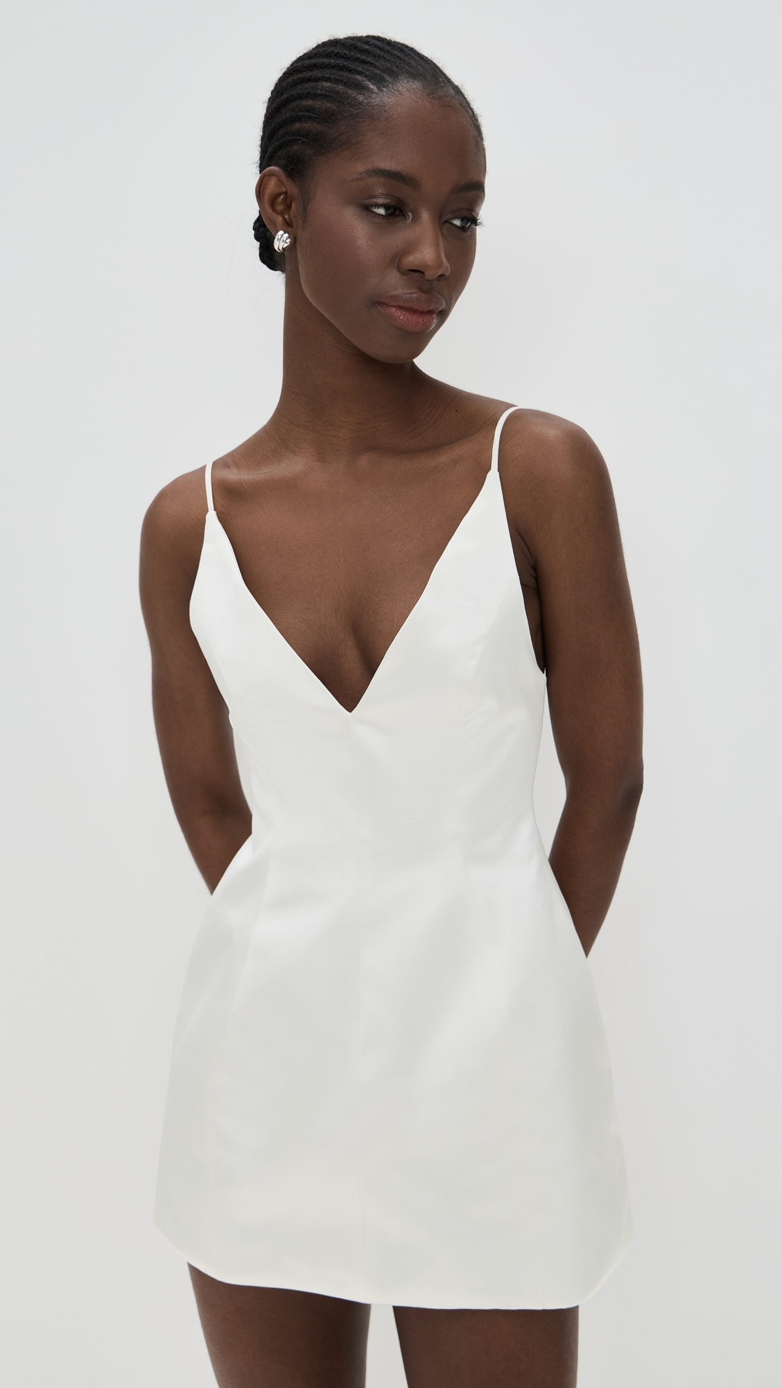 Retrofête Giavanna Dress White