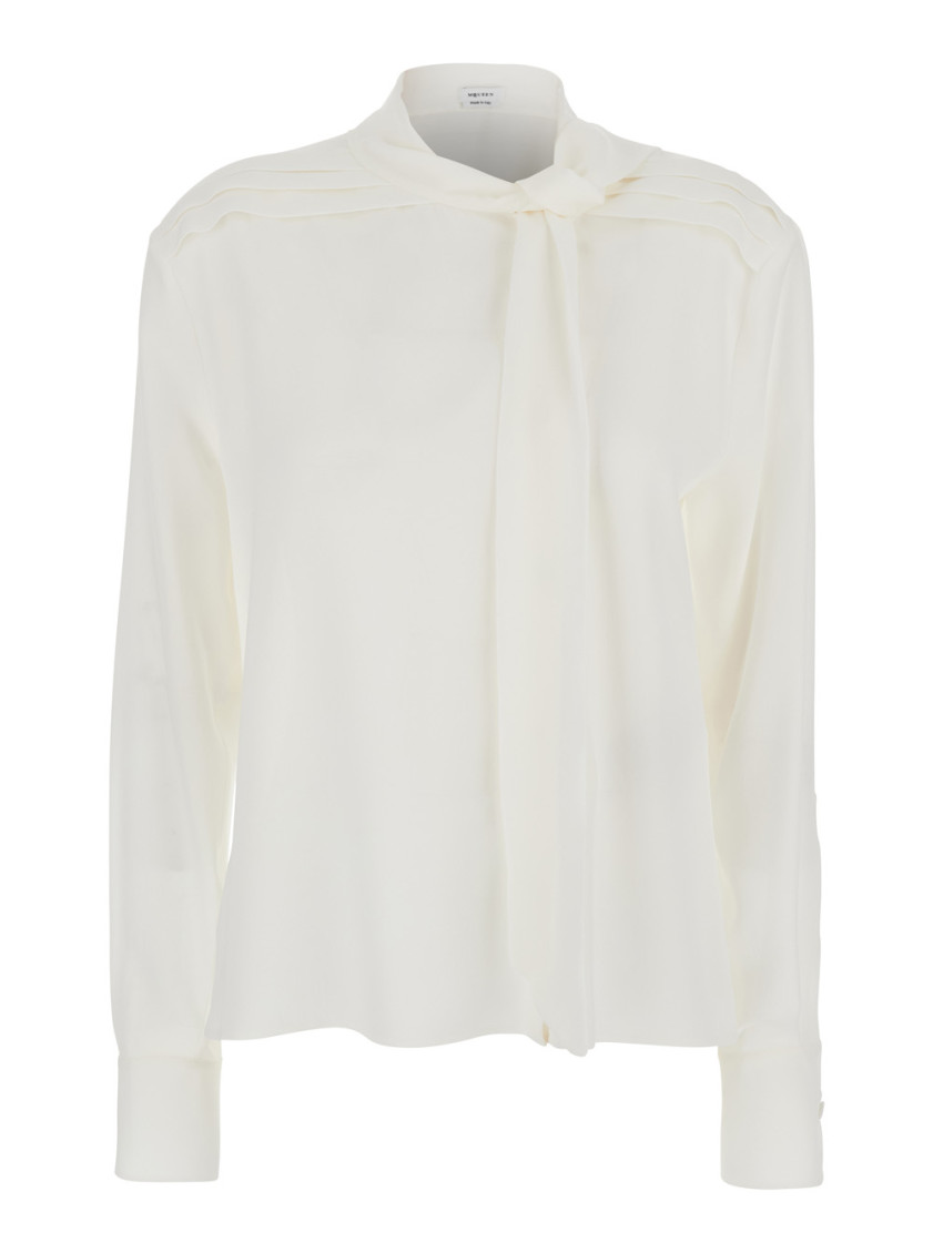 White Regular Solid Shirt