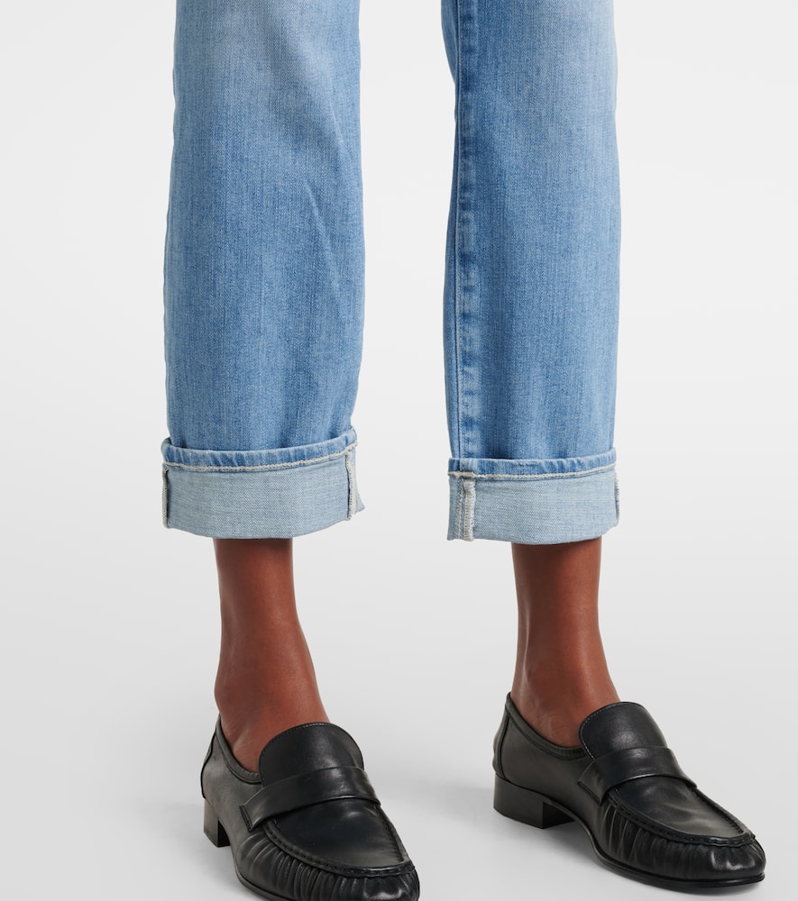 Mid-rise skinny jeans