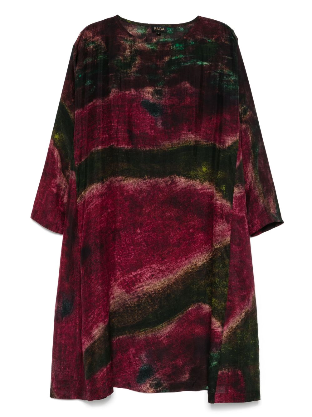 YAVI silk midi dress - Pink