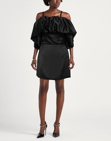 Woman Mini dress Black Size 6 Viscose