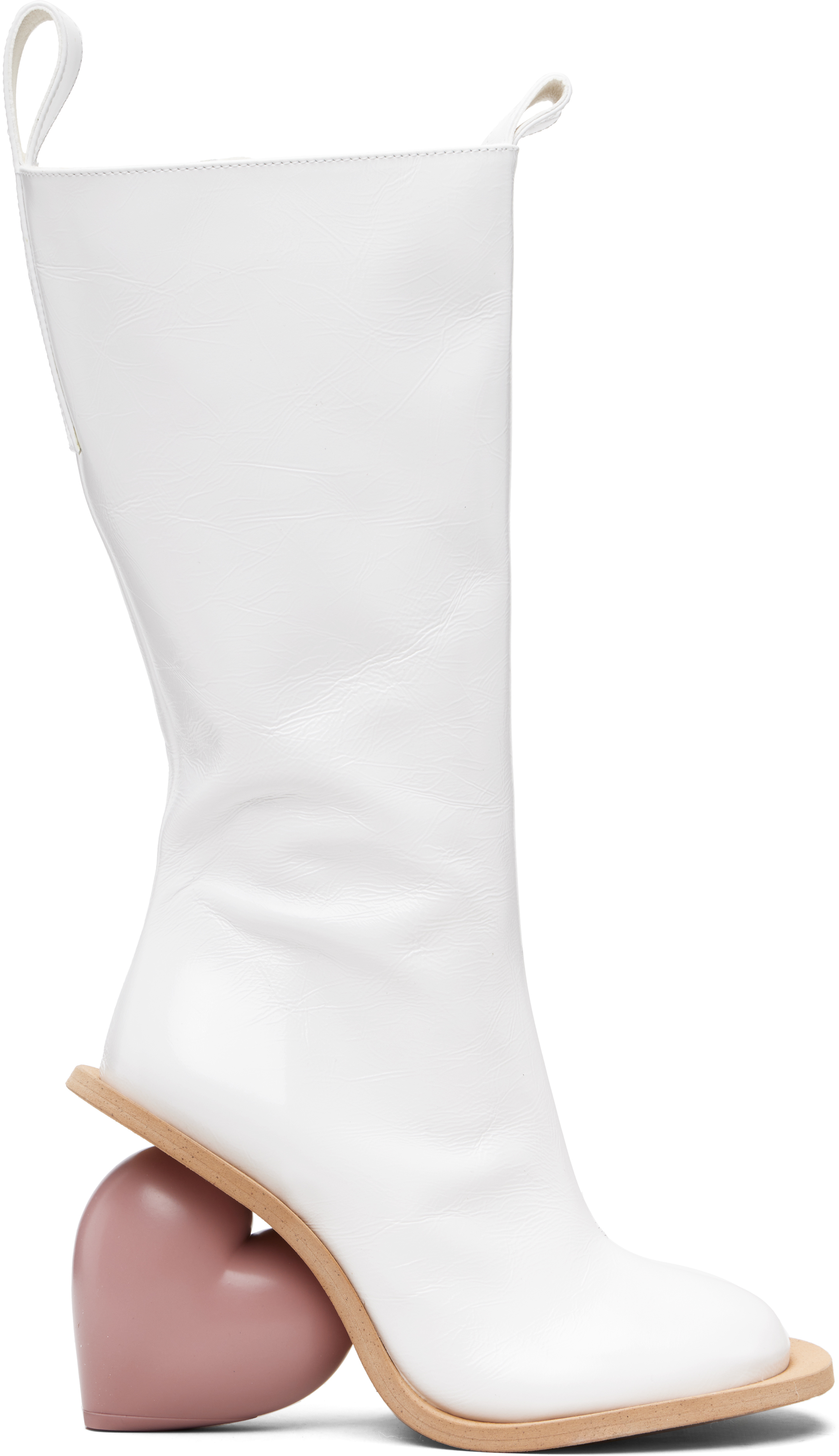 White Love Tall Boots