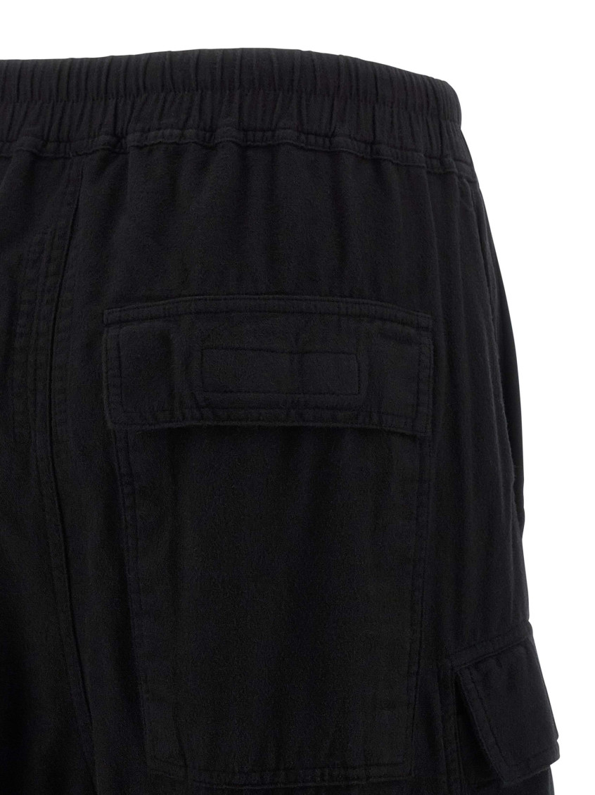 Black Double Cargo Jumbo Belas pants