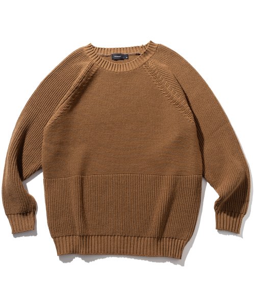 Half Incision Overfit Knit MFTNT002-BR