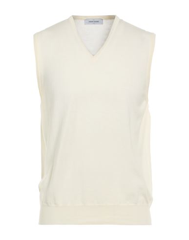 Extrafine Merinos Man Sweater Ivory Size 44 Virgin Wool