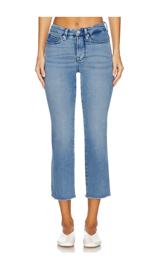 Good American GERADE GOOD PETITE in Denim-Medium. Größe 4. Also in 0, 00, 10, 14, 16, 2, 20