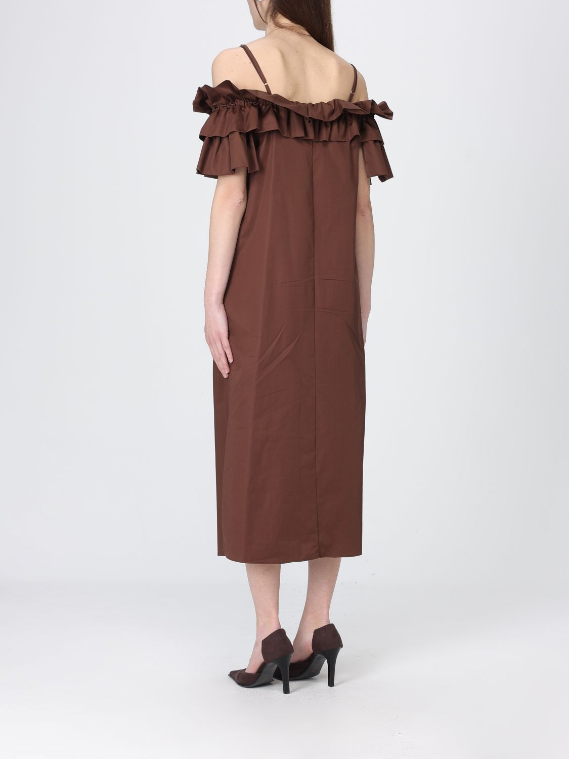 Dress Woman color Ebony
